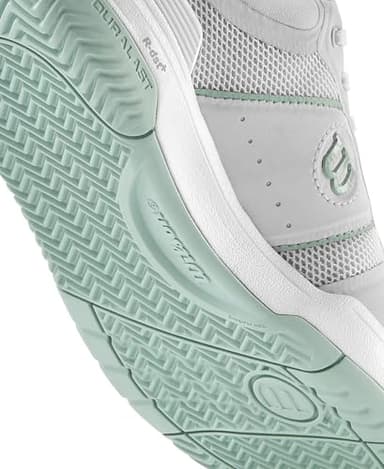 WILSON Women's Pickle Pro Sneaker, White/Surf Spray, 7.5 - Image 8
