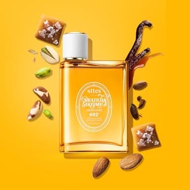 Sttes Perfume 602# (Irresistible Sunshine) - Eau de Perfume 100ml (3.4fl oz) Vanilla Gourmet Tune (Caramel Vanilla Flavor) - Image 2