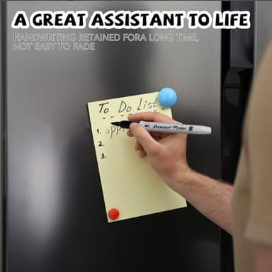 TBC The Best Crafts Permanent Markers Set, Fine Flexible Tip, Quick-Dry & Fade-Resistant, Works on Paper, Plastic, Metal & More, Vibrant Colors(20 Black) - Image 6