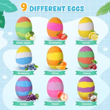 Qivatex Bath Bombs with Toys Inside, Natural & Organic Kids Bath Bombs, Bubble Bath Kids, Perfect Birthday Gifts Set for Kid Boys and Girls Ages 3+ - Image 4