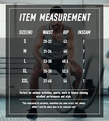 Aolesy Men's 2 Pack Gym Shorts 2 in 1 Running Shorts 7 Inch Mesh Training Athletic Workout Shorts for Men with Liner & Zipper Pockets - Image 7