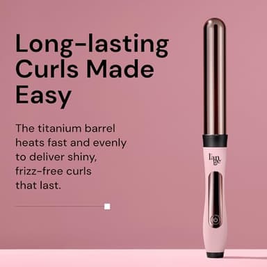 L'ANGE Hair Le Curl 32 MM Titanium Curling Wand | Professional 1.25 Inch Curling Iron for All Hair Types | Clip Free Hair Curler | Best Curling Wand for Tighter Curls & Beach Waves - Image 2