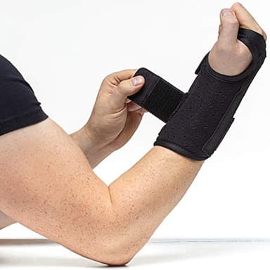 Carpal Tunnel Wrist Brace Support with 2 Straps and Metal Splint Stabilizer - Helps Relieve Tendinitis Arthritis Carpal Tunnel Pain - Reduces Recovery Time for Men Women - Right (L/XL) - Image 7