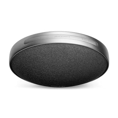 Harman Kardon Onyx Studio 9 - Portable Stereo Bluetooth Home Speaker with Built-in Battery and USB Charging, self-Tuning, and Multi-Speaker Connection by Auracast - Black (Renewed) - Image 5