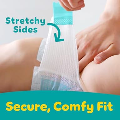 Pampers Diapers - Baby Dry - Size 1, 44 Count, Absorbent Disposable Infant Diaper (Packaging May Vary) - Image 7