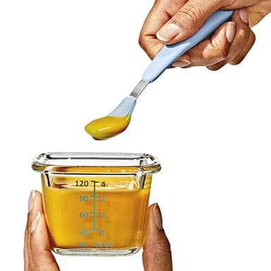 OXO Tot On-The-Go Feeding Spoon - Dusk - Image 4