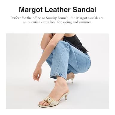 Coach Women's Margot Sandal Platform, Chalk, 6 - Image 2