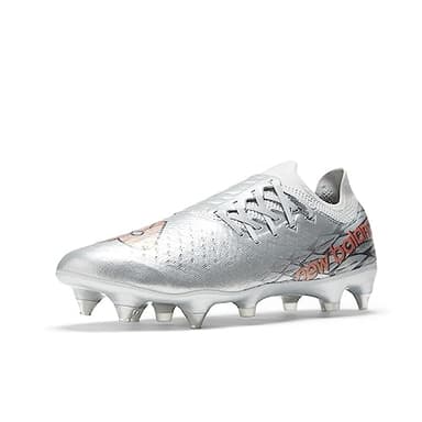 New Balance Men's Furon V7 Pro SG Soccer Shoe, Silver/Brighton Grey/Copper, 5.5 Wide - Image 1