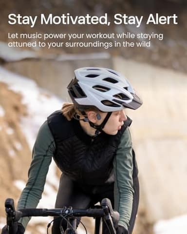 SHOKZ OpenSwim Pro - Open-Ear Bluetooth & MP3 Bone Conduction Sport Headphones, Swimming Headphones, IP68 Waterproof, Grey - Image 5