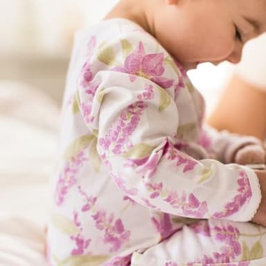 Burt's Bees Baby Baby Girls Romper - 100% Organic Cotton, One-Piece Shortall Girl Outfit for Sizes Newborn to 24 Months - Image 4