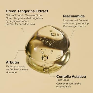 GOODAL Green Tangerine Vitamin C Serum - Advanced Version (2.02 Fl Oz (Pack of 2, Refill Included)) - Image 5