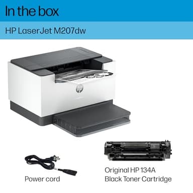 HP Laserjet M207dw Laser Wireless Printer, Black and White, Duplex, Best for Office - Image 5