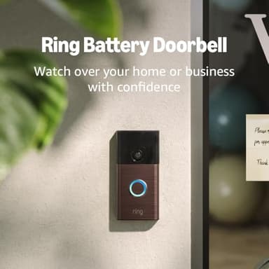 Ring Battery Doorbell | Home or business security with Head-to-Toe Video, Live View with Two-Way Talk, and Motion Detection & Alerts (newest model), Venetian Bronze - Image 7