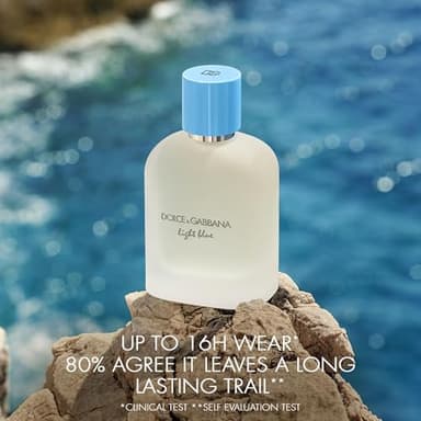 Dolce&Gabbana New Light Blue Pour Homme, Eau De Toilette Spray, For Men - 100 ml / 3.3 fl.oz - Image 4