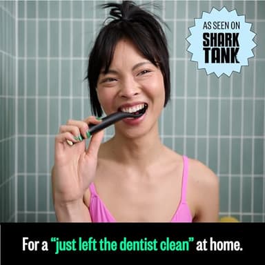 FLAUS Electric Flosser (Shark Tank) 3 Speeds + 45 Refill Heads w/Gentle Gliding Floss for Sensitive Gum Care - Water Flosser Alternative, Dentist Recommended Tooth Flossers, Eco Dental Floss Picks - Image 6