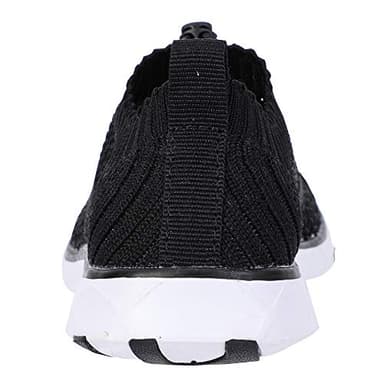 Boy/Girls Tennis Walking Shoes Sport Sneakers for Pool, Beach, Aqua Water Sports, Outdoor, Camp Black/White 6 M US Big Kid - Image 4