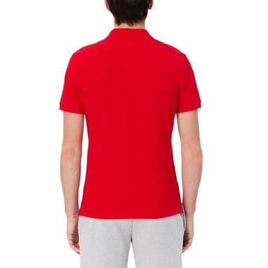 Lacoste Men's Slim Fit L.12.12 Piqué Polo Shirt, Red, XX-Large - Image 3