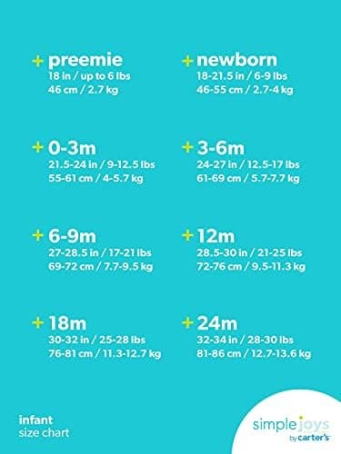 Simple Joys by Carter's Baby Girls' 8-Piece Towel and Washcloth Set, Pink Flamingo/White Unicorn, One Size - Image 11