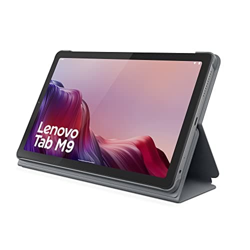 Lenovo Tab M9-2023 - Tablet - Long Battery Life - 9" HD - Front 2MP & Rear 8MP Camera - 3GB Memory - 32GB Storage - Android 12 or Later - Folio Case Included,Gray - Image 1