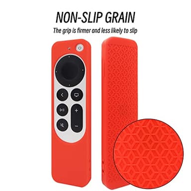 ZEVGOV Silicone Case for 2022 Apple TV 4K Siri Remote Cover Silicone Protective TV Box Case Remote-Control Sleeve Foldable of Protective Sleeve Shell - Image 5