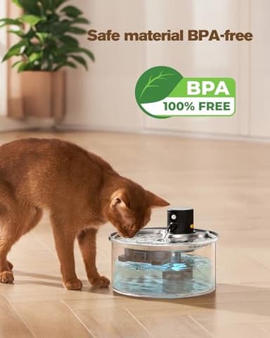 Replacement Cat Water Fountain Filters: VKIMISS Official 12 Pack Cat Fountain Replacement Filters & Pre-Filter Sponges for 108oz/3.2L Automatic Pet Fountains (6 Filters+ 6 Sponges) - Image 3