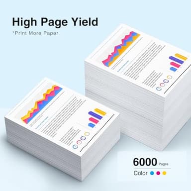 Replacement for 502 Ink Bottle Color Combo Pack Replacement for Epson 502 Compatible for EcoTank ET-2760 ET-2850 ET-4760 ET-3850 ET-15000 ET-2760 ET-4850 ET-2750 Printer (Cyan/Magenta/Yellow) - Image 3