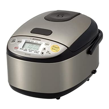 Zojirushi Micom 3-Cup Compact Size, Multiple Settings, Stainless Steel Made, Built-In Retractable Power Cord and Easy to Transport Rice Cooker and Warmer - Image 1