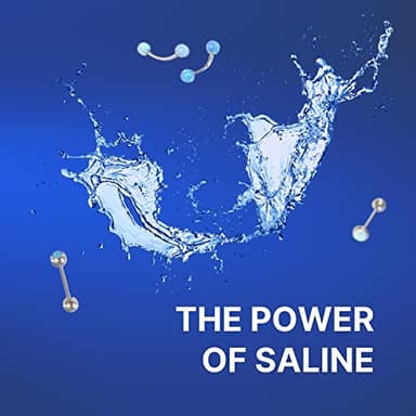 BodyJ4You Piercing Aftercare Spray - Saline Solution Natural Keloid Bump Removal - Ear Piercing Cleaner Nose Septum Belly Button Cartilage - Sea Salt Aloe Vera Rosemary - Fine Mist 2 Fl Oz - Image 6