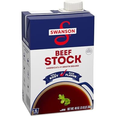 Swanson Beef Stock, 48 oz Carton - Image 1