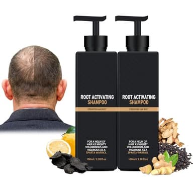 Spartan Root Activator Shampoo,Spartan Root Activator Shampoo Regrowth,Spartan Root Anti Hair Loss Promotes Hair Growth (2 pcs - 200 ml) - Image 1