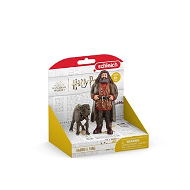 Schleich Harry Potter - Hagrid and Fang the Dog Figurines - 2 PC Harry Potter Set - Wizarding World Collectible Figures for Kids and Adults - Toys for Ages 6+ | 42638 - Image 2