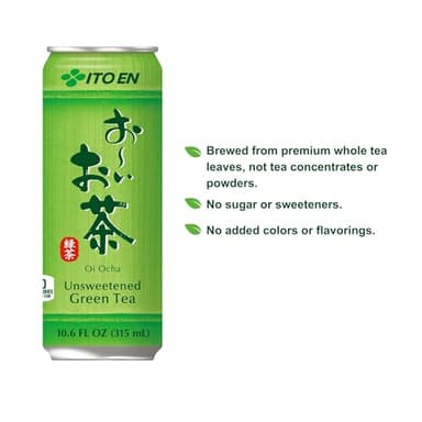 Ito En Oi Ocha Green Tea, Unsweetened, 10.6 Ounce (Pack of 12) - Image 4