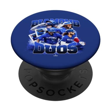 Vladimir Guerrero Jr. & Bo Bichette | Toronto | MLBDDUO4010 PopSockets Adhesive PopGrip - Image 1