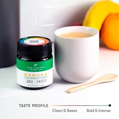 New Zealand Honey Co. Raw Manuka Honey UMF 28+ | MGO 1450+, UMF Certified / 8.8oz - Image 5