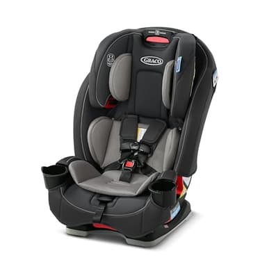 Graco Slimfit 3 in 1 Convertible Car Seat Slim & Comfy Design Saves Space in Your Back Seat, Redmond - Image 1