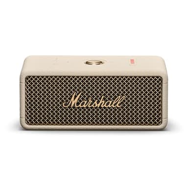 Marshall Emberton III Portable Bluetooth Speaker - Rugged Waterproof IP67 Design | Loud Stereo Sound, Deep Bass with 32+ Hr Playtime | Compact and Wireless for Travel and Outdoors - Cream - Image 1