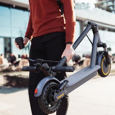 VOLPAM Electric Scooter for Adult, 350W Motor, 19/21 Miles Long Range, 19/22 MPH Speed, 8.5" Tires, Folding E-Scooter for Adults, E Kick Scooter with Smart APP, Dual Braking - Image 6