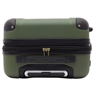 Travelers Club Chicago Hardside Expandable Spinner Luggage, Thyme Green, 20" Carry-On - Image 11