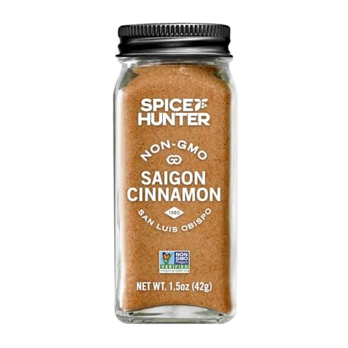 Spice Hunter Cinnamon, Highland Harvested Saigon, Ground, 1.5 Ounces (Pack of 6)