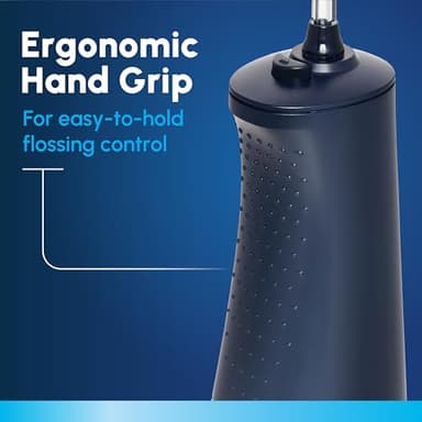 Waterpik Cordless Pulse Rechargeable Portable Water Flosser for Teeth, Gums, Braces Care and Travel with 2 Flossing Tips, Waterproof, ADA Accepted, WF-20 Blue, Packaging May Vary - Image 6