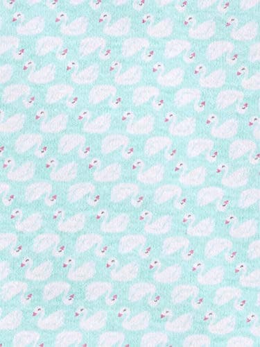 Simple Joys by Carter's Baby Girls' Short-Sleeve Bodysuit, Pack of 6, Multicolor/Ducks/Floral/Polka Dot/Stripe, Preemie - Image 3