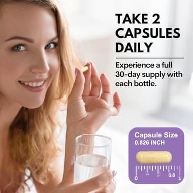 VITBOOST Biotin with Hyaluronic Acid, Collagen and Keratin – 25000 mcg Hair Growth Vitamins for Men and Women – Nails and Skin, USA Made - Third Party Tested, B1, B2, B3, B6, B7 Complex - 60 Capsules - Image 4