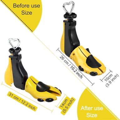 Boot Shoe Stretcher Men, Women Leather Boot Stretcher for Wide Feets, Adjustable Unisex Boot Wide Feet.(1 Piece, Men's 8-13, Women size 9-14) - Image 4