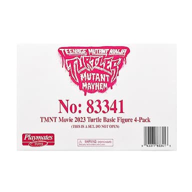 Teenage Mutant Ninja Turtles: Mutant Mayhem Basic Figure Turtle 4-Pack Bundle by Playmates Toys - Image 9