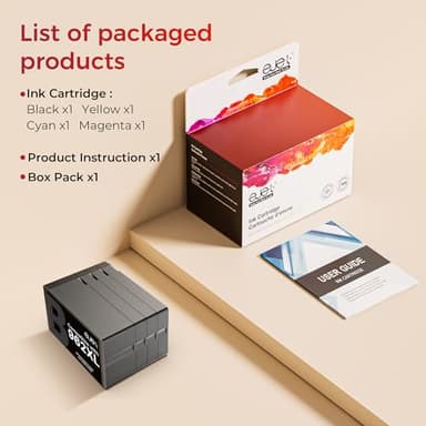 ejet 962XL 962 Ink Cartridges Compatible for HP 962XL Ink Cartridges Combo Pack use for HP Officejet Pro 9010 Ink 9015 9018 9020 Printers,4 Pack (Black, Magenta, Cyan, Yellow) - Image 4