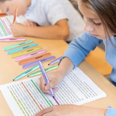 YEGEER Highlighters Bulk, Chisel Tip Dry-Quickly Highlighter Markers, 108 Count-6 Assorted Colors Highlighters Bulk Pack for Adult Kids, Office Classroom Must Have, School Supplies for Teachers - Image 7