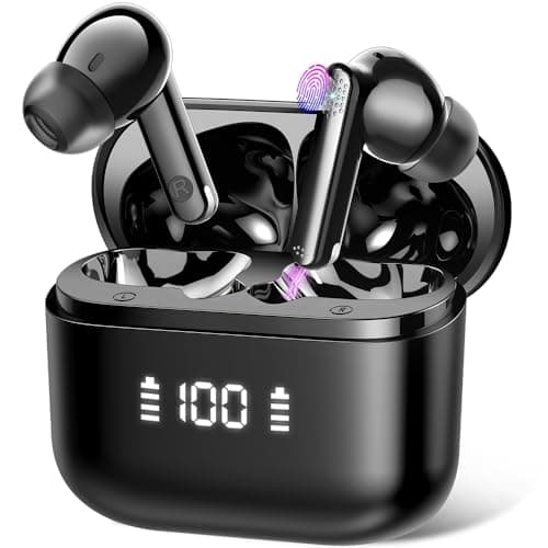 SKIUDCT Ai Translation Earbuds Real Time with Audio and Video Calls, 3-in-1 Buletooth 5.3 Translator Earbuds with 6 Translation Modes/164 Languages/No Subscription Required, 48H Headphones Translator - Image 1