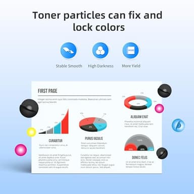 414X Toner Cartridges (with CHIP) Replacement for HP 414A Toner Cartridges 4 Pack - HP 414X Work for HP Color Laser Jet Pro MFP M479fdw M454dw M479fdn M454dn M479dw M479, 414X Toner W2020X - Image 7