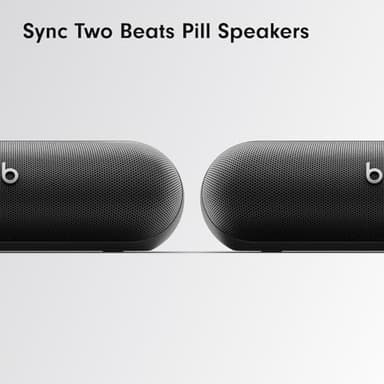 Beats Pill - Portable Bluetooth Speaker - Up to 24H Battery Life, Water Resistant, Bluetooth, Apple & Android Compatible, Seriously Loud Sound for Home, Outdoor and Travel - Matte Black - Image 7