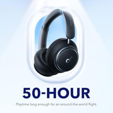Soundcore by Anker Space Q45 Adaptive Active Noise Cancelling Headphones, Reduce Noise by Up to 98%, 50H Playtime, App Control, LDAC Hi-Res Wireless Audio, Comfortable Fit, Clear Calls, Bluetooth 5.3 - Image 7